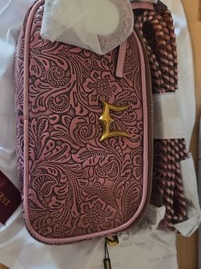 Myra Bag Embossed Crossbody w/ Mirror- 3 Colors AVAILABLE Comes W/ GIFT BAG